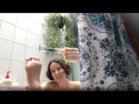 ASMR Bath FEET Chinese cupping SHAMPOO chit chat