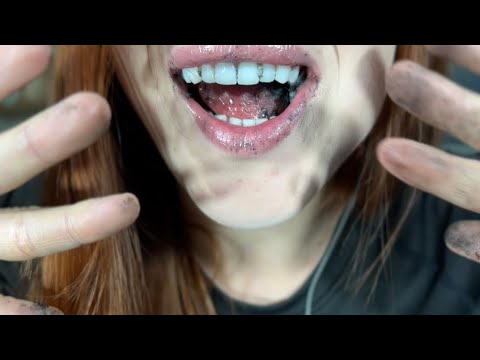 EXTREME CRUNCH ASMR Burnt Black Potato Eating Sounds (No Talking)🔥