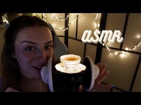 Tea Time ASMR | Box Tapping, Tea Bag Crinkles, Pouring Sounds