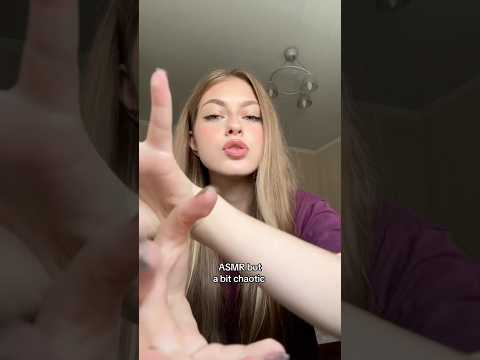 #asmr but a bit chaotic #asmrtriggers #asmrsounds