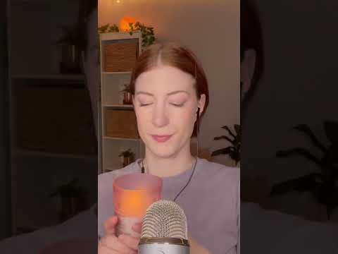 ASMR candle burning - relaxing flame sounds & visuals