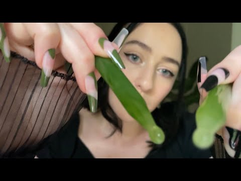 asmr after class :) scalp massage, hairplay, layered sounds