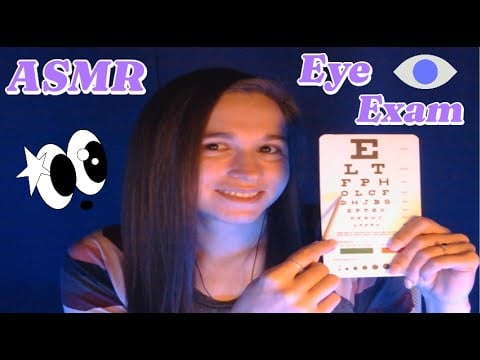 ASMR Giving you an Eye Exam 👁