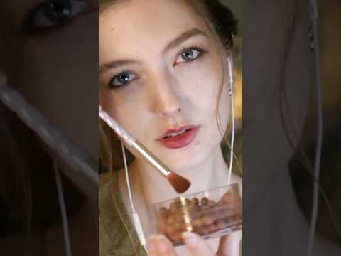 ASMR Tingly Bronzing Pearls #shorts #asmr #asmrshorts