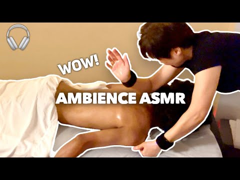 Relaxing ASMR: Chinese Woman Massages Me in South Beach Miami