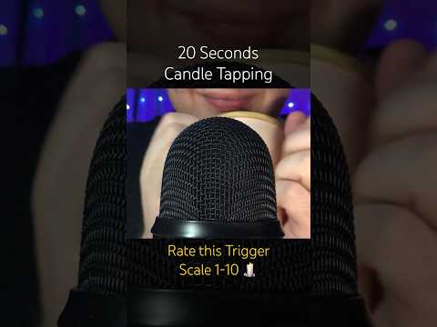 20 Seconds Candle Tapping! #asmr