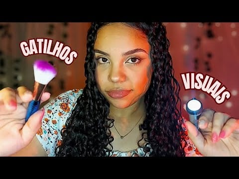 ASMR Gatilhos Visuais pra Te Hipnotizar 👁️✨