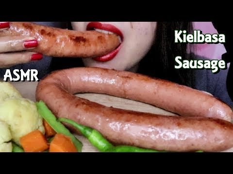 Kielbasa Sausage Eating Real SOund 키엘바사 소시지 먹기 ASMR