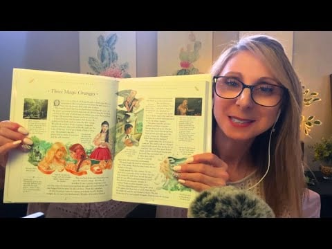 ASMR 📖 Reading you bedtime stories to sleep. Part 1 😴 Comforting Whispers.
