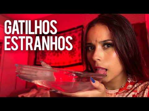 GATILHOS MAIS ESTRANHOS DO ASMR 