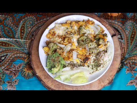 Sunny Side Up avocado Rice ASMR Eating Sounds