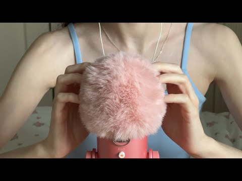 ASMR intense scalp massage to help you fall asleep💕 | no talking | fluffy mic cover