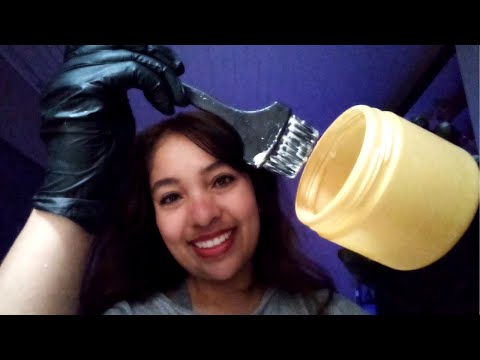ASMR Escova Progressiva fast and aggressive e com sons de boca 🌙✨