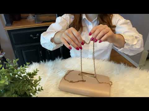 ASMR | Pale Pink Purse | Show and Tell ~ Soft Spoken
