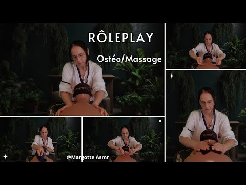 Asmr français, Rôleplay "Ostéo/Massage  demande faite par @JoanaEljayi