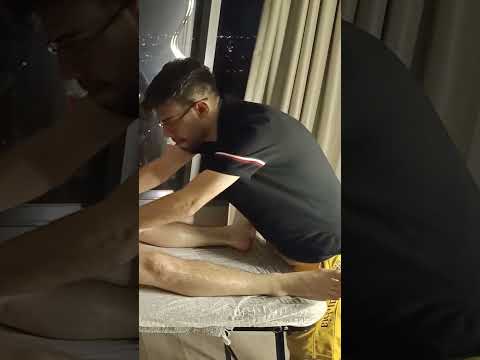 TURKISH MASSAGE TECHNIQUES THAT CALM THE FULL BODY #satisfying #relaxing #asmr #shorts #massage