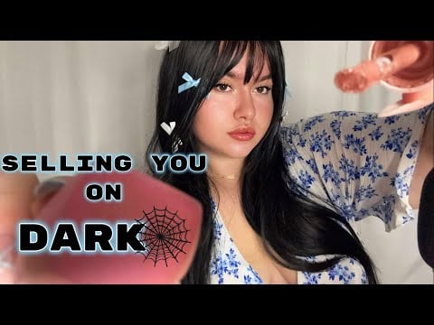ASMR  kidnapper preps you for auction // selling you on dark🕸️ (mean girl roleplay)