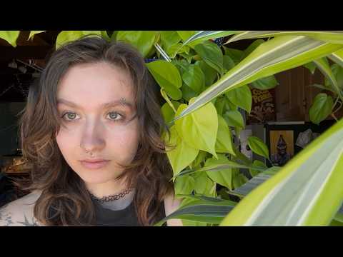 ASMR giving plants what they crave