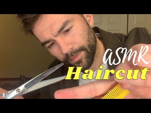 ASMR | Haircut From Barber In Training✂️💈