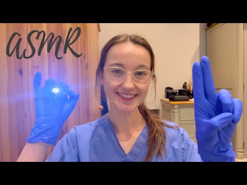 ASMR Cranial Nerve Examination in 5 Minutes