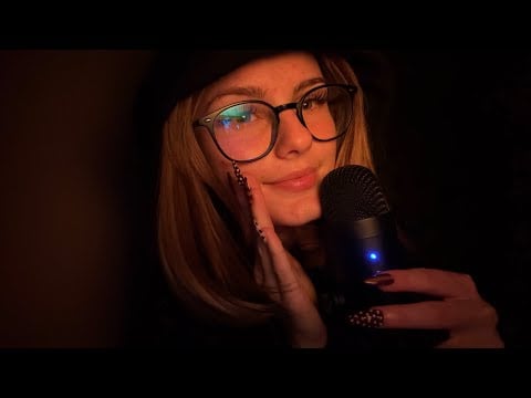 ASMR Pure Inaudible Clicky Whispers - mic + camera tapping, hand movements