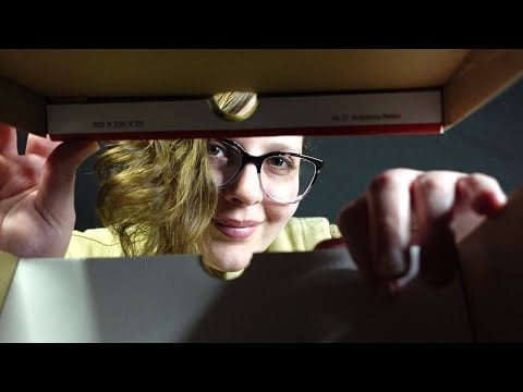 Giantess Traps You in a Shoe Box | ASMR Tiny Listener Roleplay