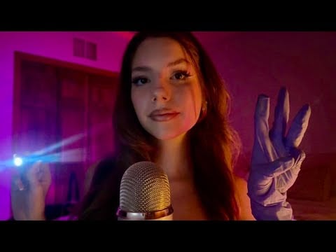 asmr cranial nerve exam 