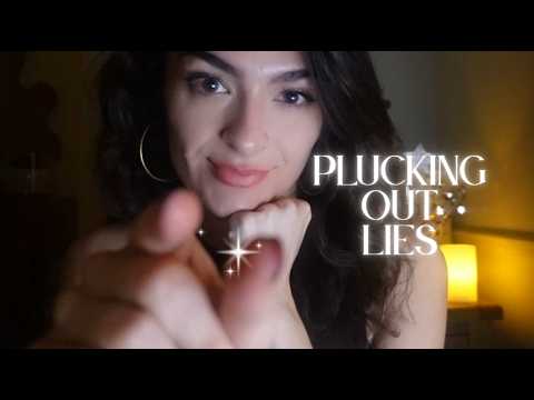 ASMR Plucking Out Lies & Replacing Them With Truth  | Relaxing Christian ASMR