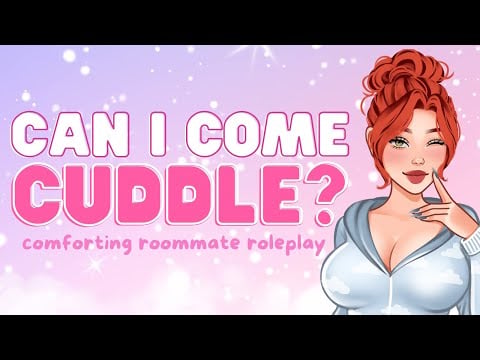 Hey, Can I Come Cuddle? ♡ | Roommate Comforts You When You're Feeling Down | ASMR Roleplay | F4A
