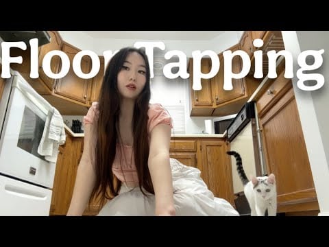 Floor Tapping & Scratching ✨🤩 Fast & Aggressive ASMR (looped 1x)