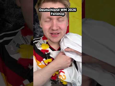Deutschland WM 2026 Fanshop #asmr