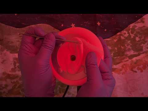 Removing Blackheads & Pimples From Your Ears | Visual ASMR | Huffing & Puffing