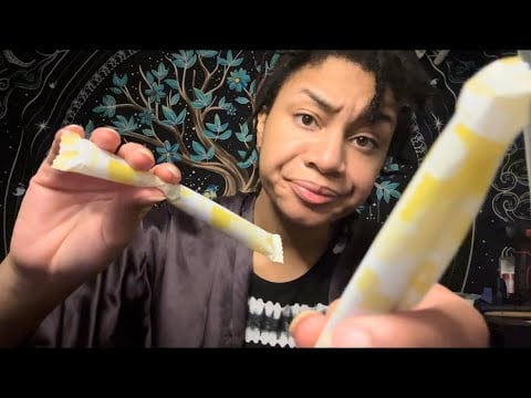ASMR - Pore Counting, Crinkles, Mouth Sounds and More