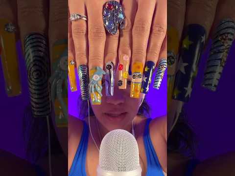 Coraline nails🕸️ #asmr  #shorts
