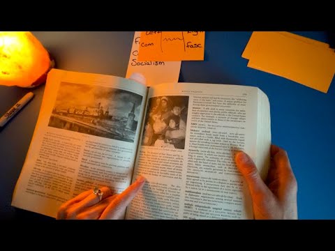 Am I a Fascist or a Communist? Let’s Find Out… | Crinkle Page Turning ASMR Soft-Spoken to Whisper