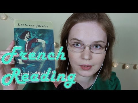 Reading a French Book | Semi-Inaudible Whispering | Binaural HD ASMR