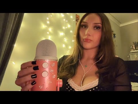 ASMR 10 TRIGGERS TO HELP YOU SLEEP, WHISPER RAMBLE, TAPPING etc.