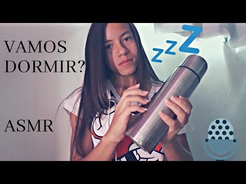 (ASMR PORTUGUES) Te colocando para dormir