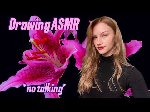 Drawing ASMR *no talking*