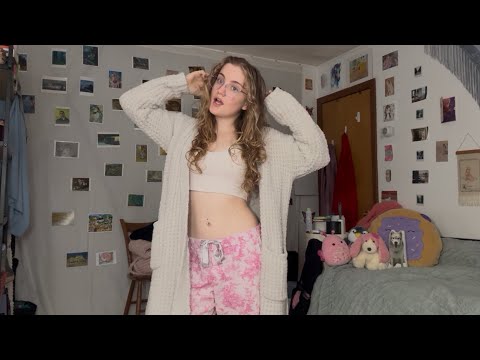 Positive Affirmations ASMR Personal Attention on a Snowy Day (emotional grounding & grwm)