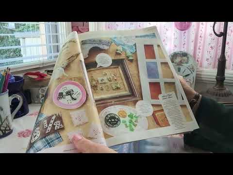 ASMR Page Turning: Travel+Decorating Magazines. Soft Spoken Comments & Reading.