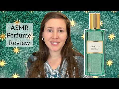 (ASMR) Perfume Review - Gucci Mémoire d’une Odeur  - Glass Tapping & Whispering