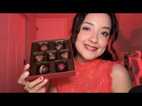 ASMR | Valentines Day chocolates 🍫🩷
