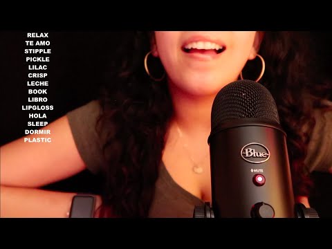 ASMR English and Spanish Trigger Words