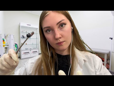 ASMR Medical Exam Before Surgery | Doctor Check-Up for Relaxation & Sleep