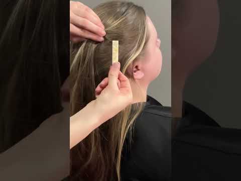 ASMR Perfectionist Hair Styling #asmrhairstyle #asmrvideos #oddlysatisfying #gentle #relaxation