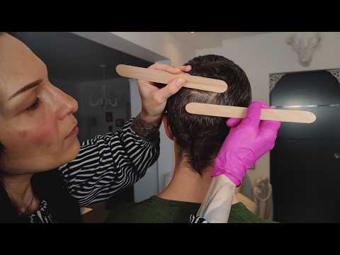 ASMR Dandruff & Scalp Analysis