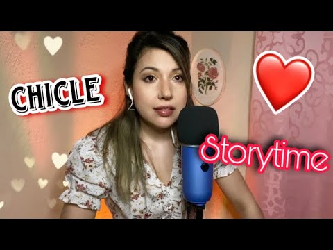 ASMR Chicle + Testimonio de la Ley de la Atracción / Storytime de Amor ❤️ / Mi Casi Algo 💔