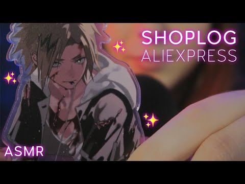 [ASMR] Shoplog: Aliexpress (Anime, Kawaii stuff)