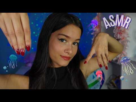 ASMR JELLYFISH 🪼 ( mouth sounds and hand movements)